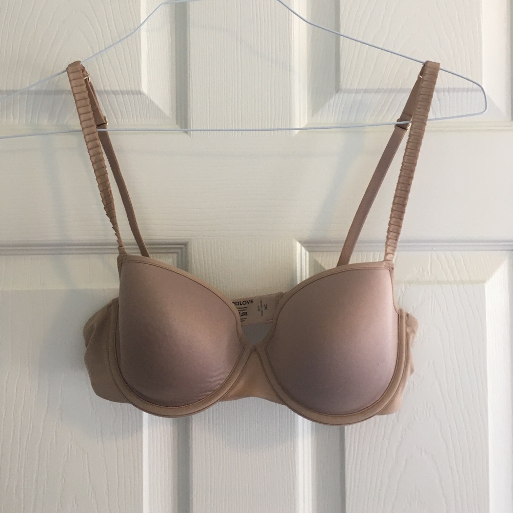 {Third Love} 24/7 Classic T-Shirt Bra - Taupe 34C